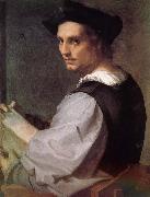 Andrea del Sarto Man portrait oil painting reproduction